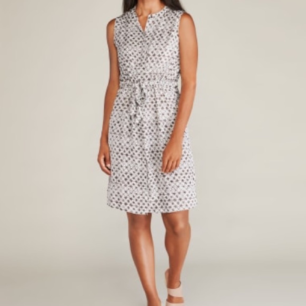 Halston Satin Sleeveless Dress NWT
